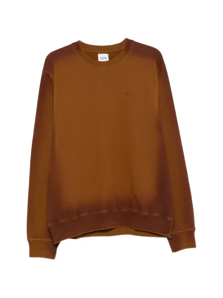 Hanorac Arte Antwerp cu broderie cu gradient maro