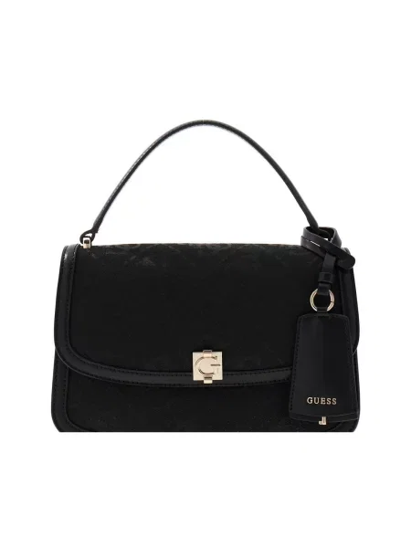 Guess Geantă Audrey Logo negru