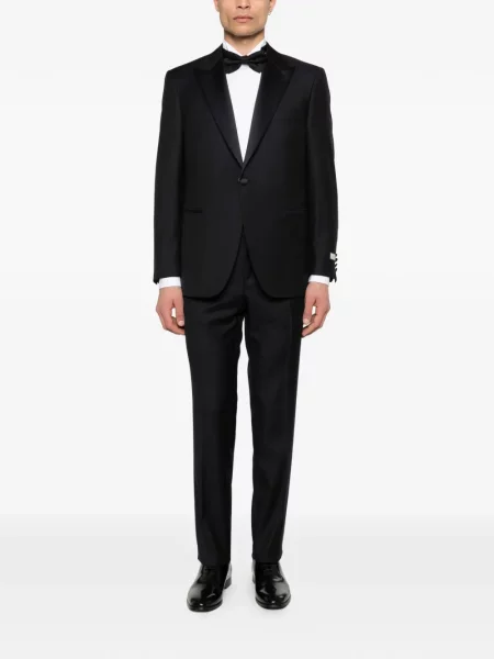 Costum Canali cu autograf albastru