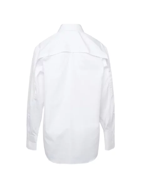 Cămașă Stella Mccartney din poplin alb