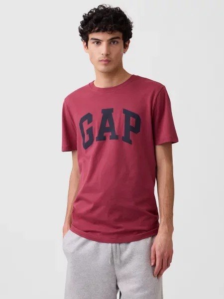 Tricou Gap cu autograf gri