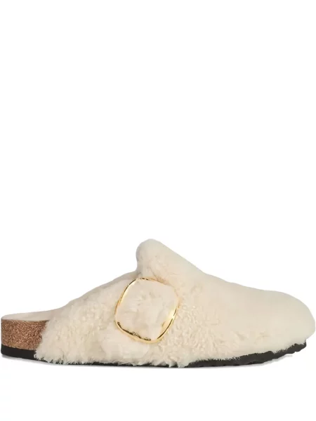 Papuci de casă Birkenstock alb