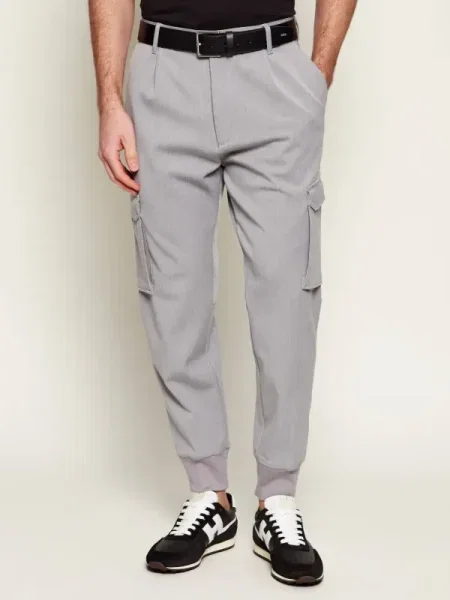 HUGO Pantaloni cargo gri