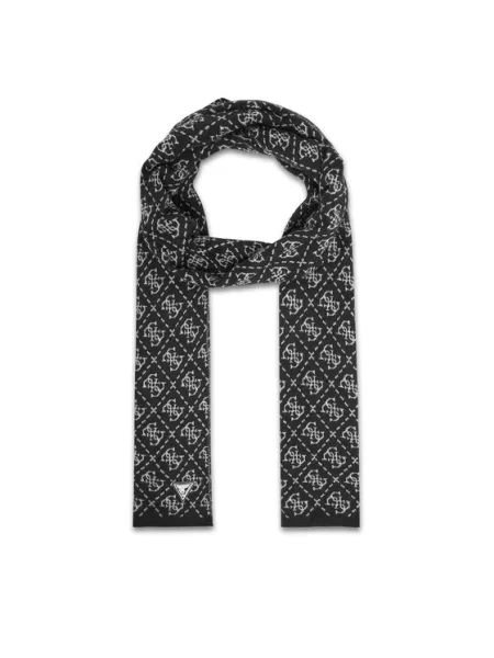 Зимен шал Guess черен