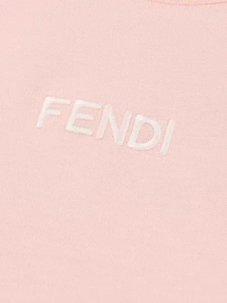 Gyerek póló Fendi rózsaszín