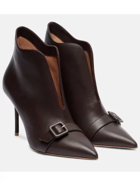 Cizme scurte Malone Souliers din piele maro