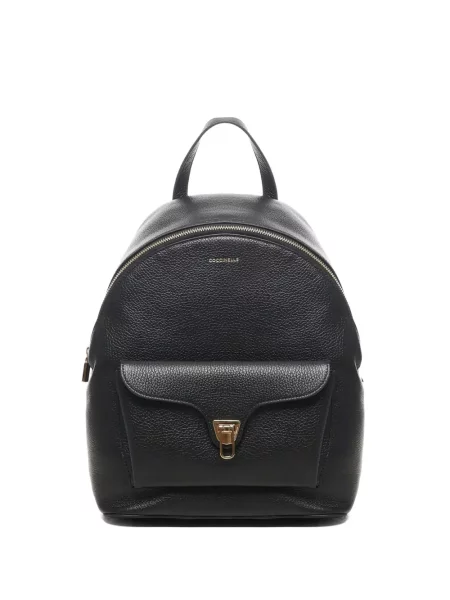 Rucsac Coccinelle din piele negru