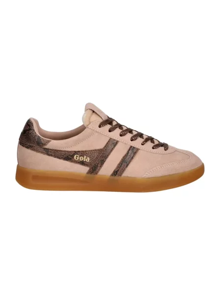 Gola Cyclone Snake Trainer sneakersy zamszowe różowe