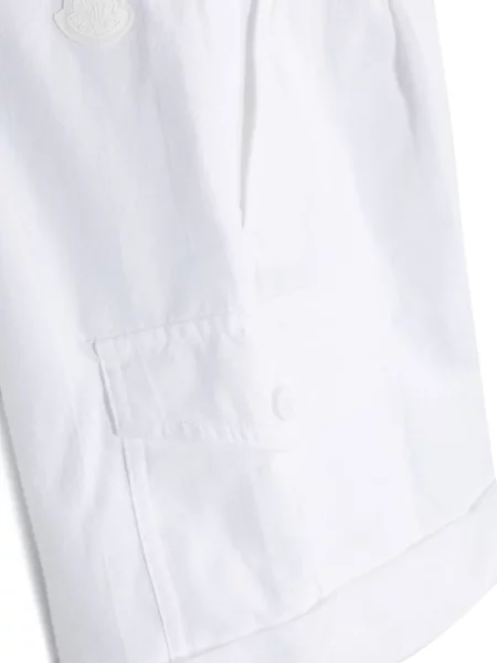 Szorty dziecięce Moncler Enfant białe