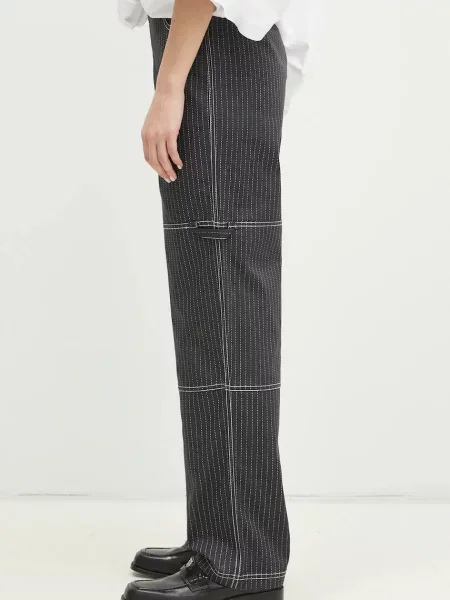 Adidas Originals spodnie Aop Pant fason cargo high waist szary