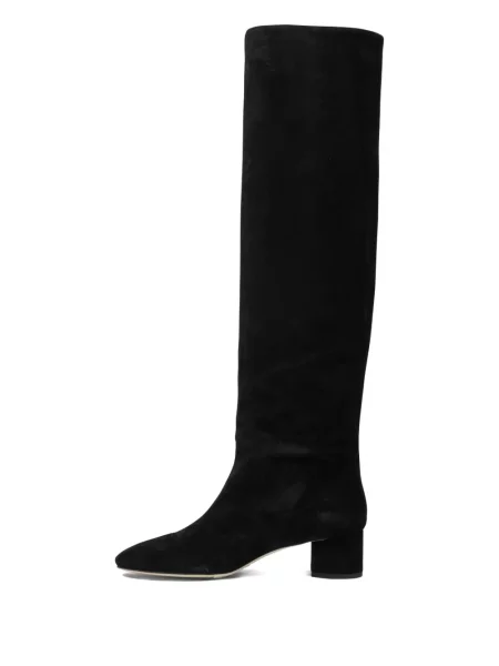 Botine Aeyde din piele de căprioară negru