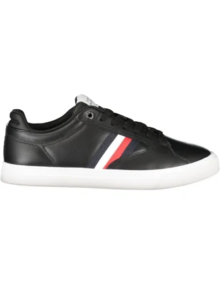 Teniși Tommy Hilfiger din piele negru