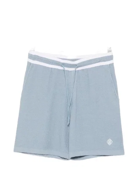Pantaloni scurți Ché cu cordon albastru