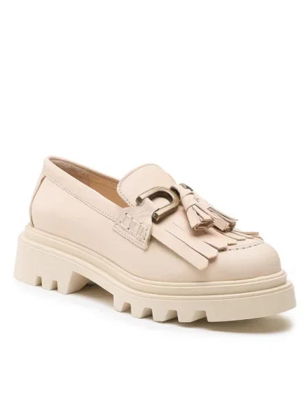Pantofi loafer Badura bej