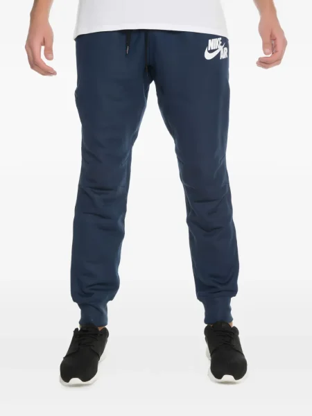 Tricou grafic Nike cu imagine alergare din fleece negru