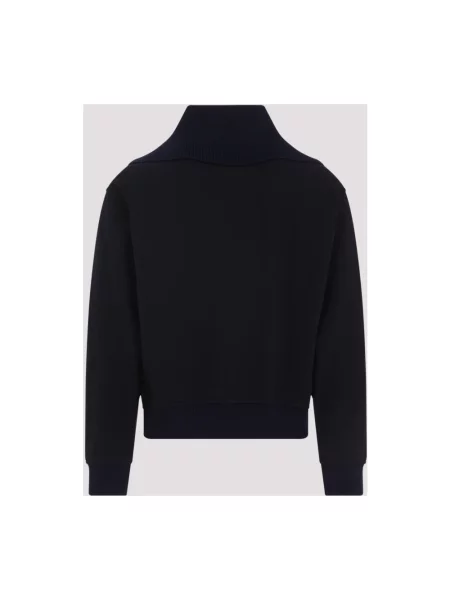 Bluza sportowa Jil Sander z logo czarna