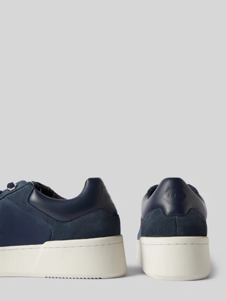 Sneakersy z czstej skóry z nadrukiem z logo Balr.