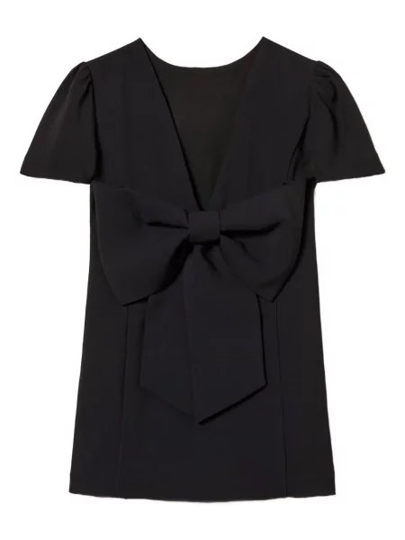 Sukienka mini dziecięca Twinset czarna
