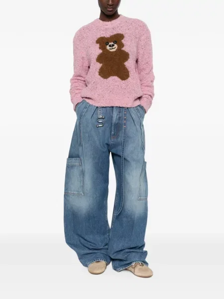 Ursuleț de pluș pulover Moschino roz