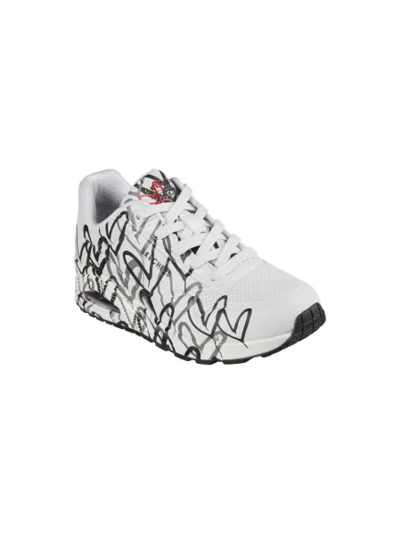 Pantofi Skechers alb