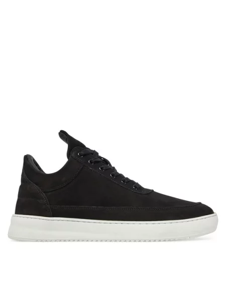 Filling Pieces sneakersy nubukowe Low Top Ripple Nubuck czarny
