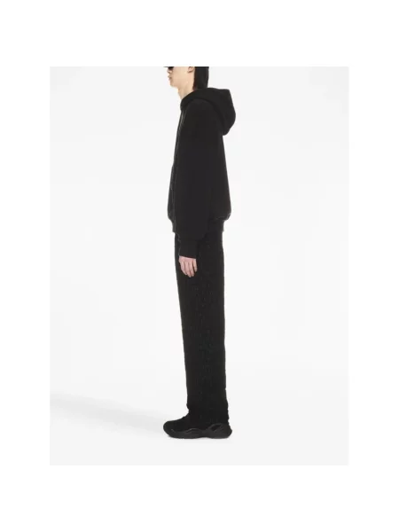 Spodnie dresowe Off-white z kapturem z nadrukiem białe