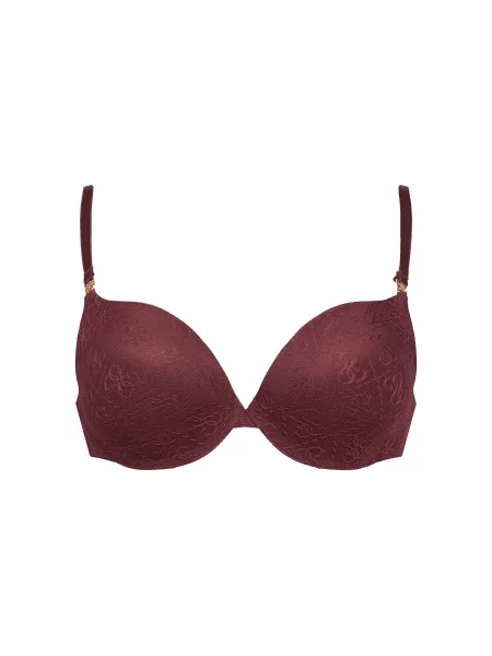 Guess Push-Up nedrček Bordo rdeča