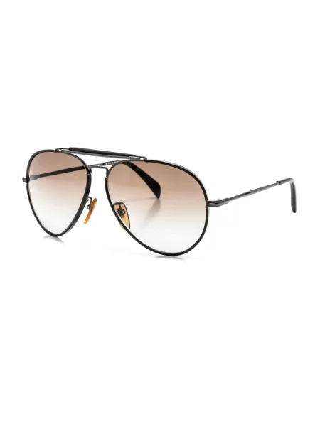 Okulary przeciwsłoneczne Eyewear By David Beckham czarne
