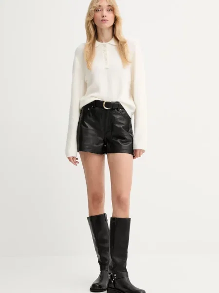 Вовняний светр Gestuz бежевий