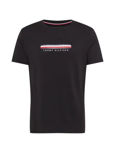 Tommy Hilfiger Underwear Tricou / roșu / alb / albastru noapte negru