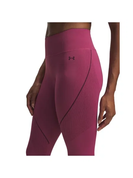 Тренувальні легінси Under Armour Vanish Seamless fuchsia dusk/dark maroon/dark maroon червоні