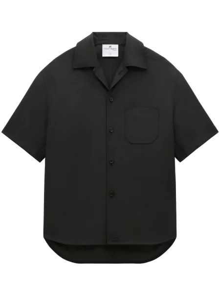 Ретро риза Courreges черно