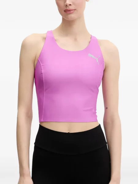 Top Puma cu imagine roz
