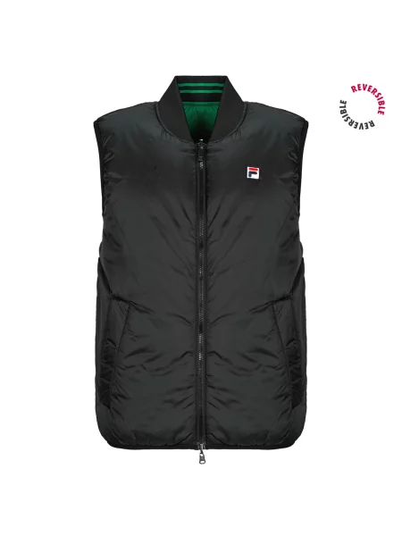 Puh brezrokavnik Fila črna