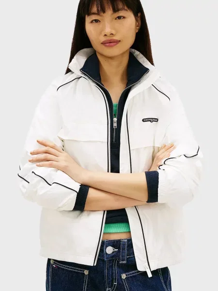 Джинсова куртка Tommy Jeans біла