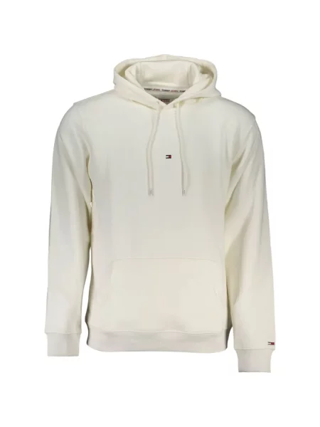 Hanorac cu glugă Tommy Hilfiger alb