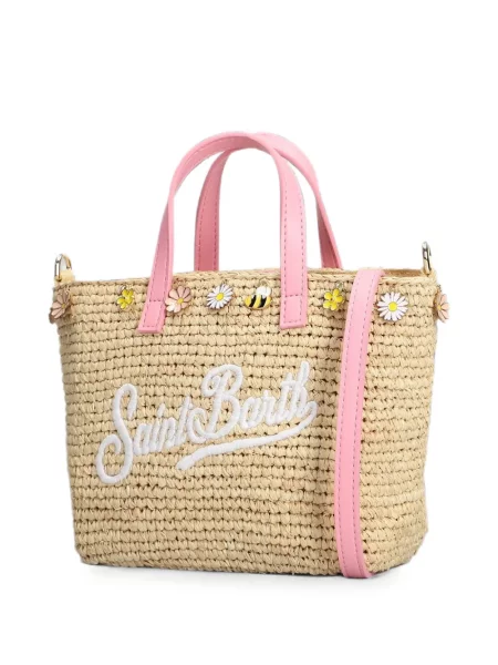 Geantă shopper Mc2 Saint Barth cu model floral