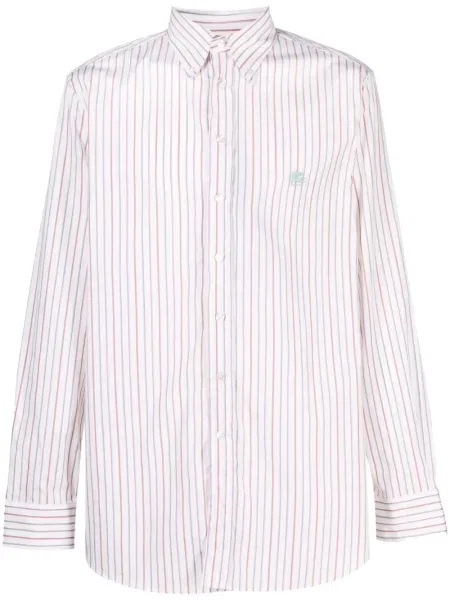 Cămașă Etro cu broderie alb