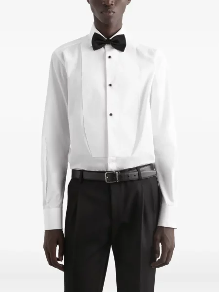 Cămașă Dolce & Gabbana din poplin alb