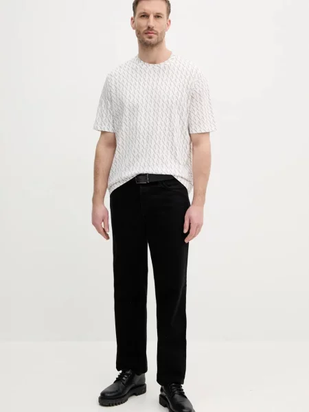Футболка Armani Exchange візерунок білий