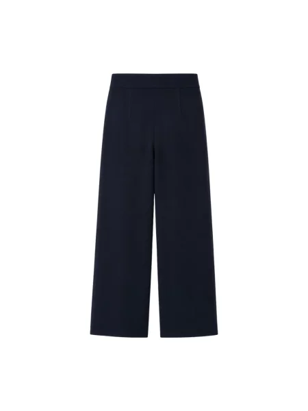 Spodnie Max Mara Studio niebieskie