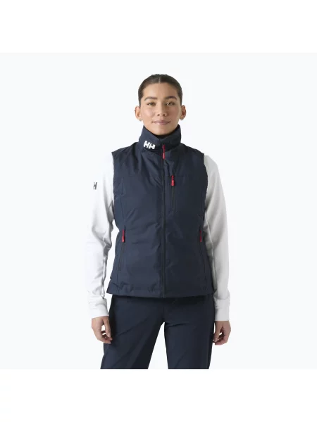 Vestă pentru femei Helly Hansen Crew Pile navy marină