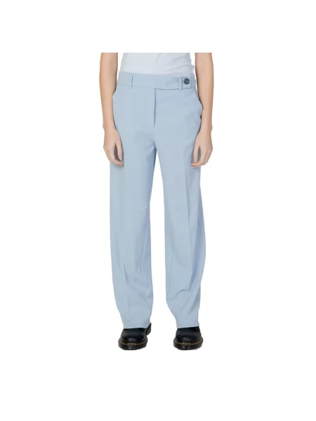 Spodnie cygaretki Only niebieskie