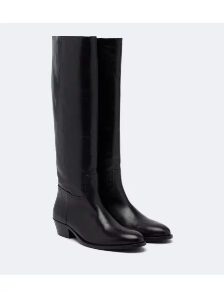Cizme Jude din piele negru