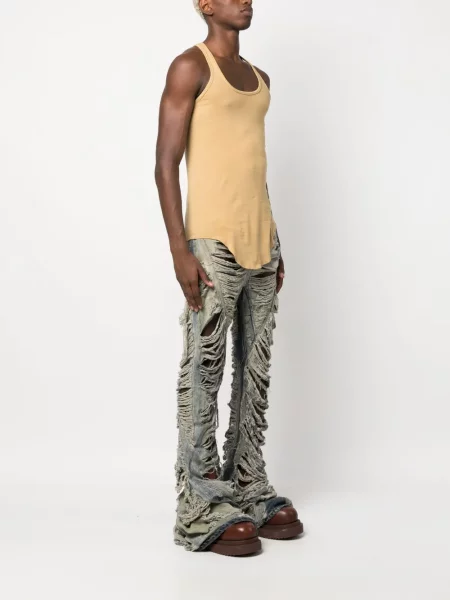 Košile Rick Owens Drkshdw jersey žlutá