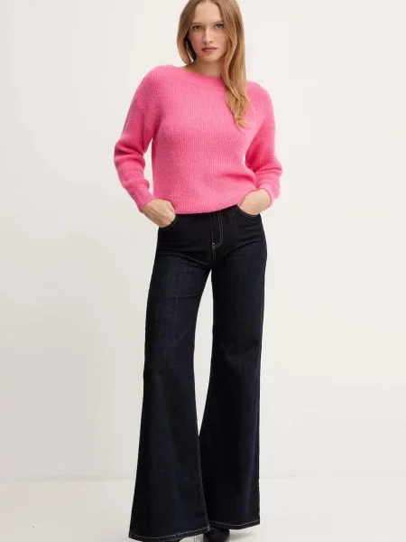 Светр з домішкою вовни Morgan MREINE MREINE червоний