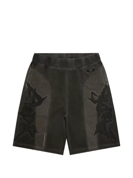 Pantaloni scurți Aape By A Bathing Ape cu aplicații gri