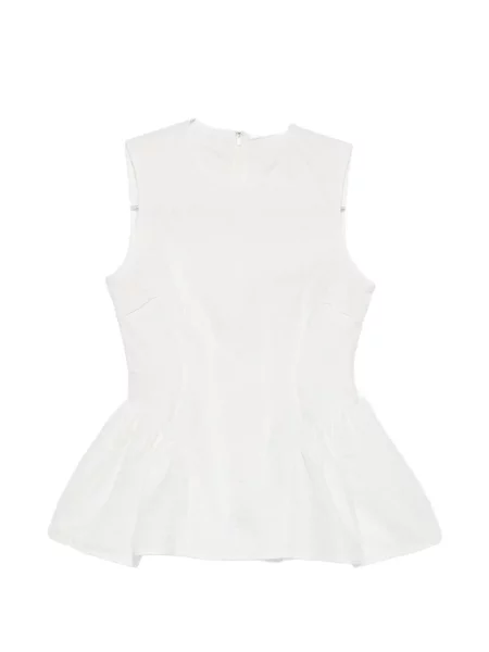 Top Cecilie Bahnsen alb