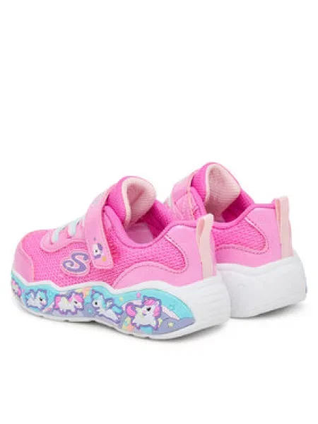 Sneakersy Skechers Play Scene Fun Squad ružová