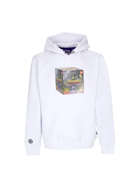 Bluza z kapturem Octopus biała